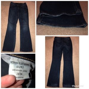 Silver bootcut jeans 28 x 34